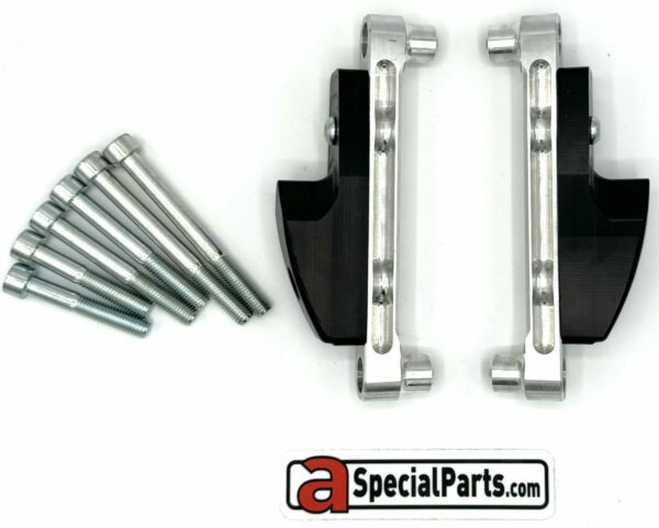 TAMPONI PARATELAIO SLIDER ARGENTO SILVER FLYHAMMER RSV4 TUONO V4