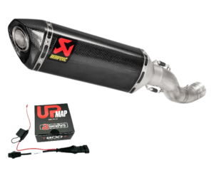 TERMINALE SLIP-ON AKRAPOVIC S-A10SO9-RC RSV4 TUONO V4 2017-2020 CON UPMAP MARELLI