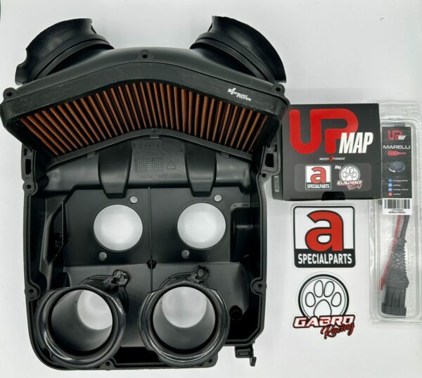 KIT AIRBOX STAGE 3 APRILIA TUONO V4 1000 E 1100 2011-2020 CON UPMAP MARELLI