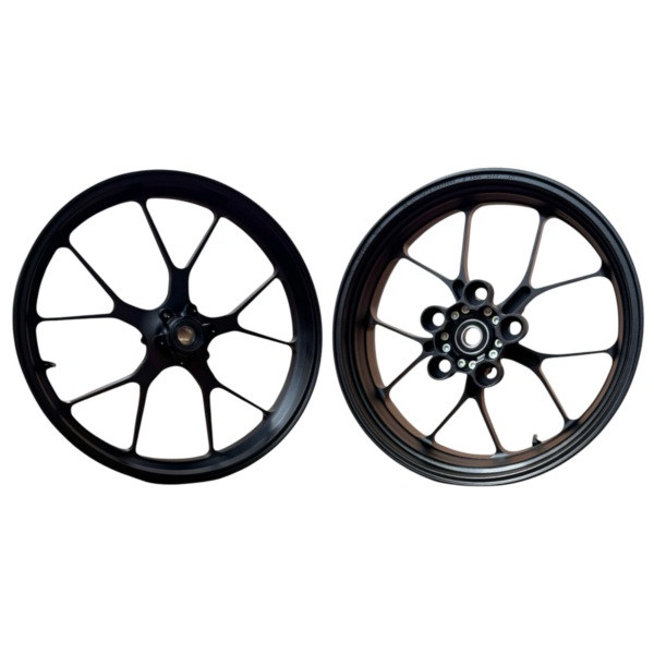 Forged Wheels Kit Black Oem Aprilia Rsv4